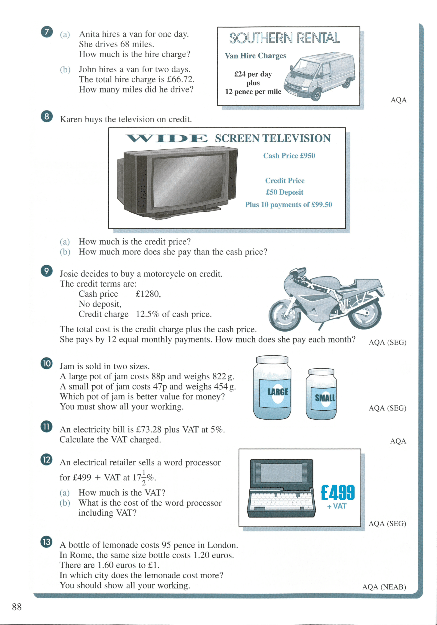 Mathematics for AQA GCSE FOUNDATION TIER
